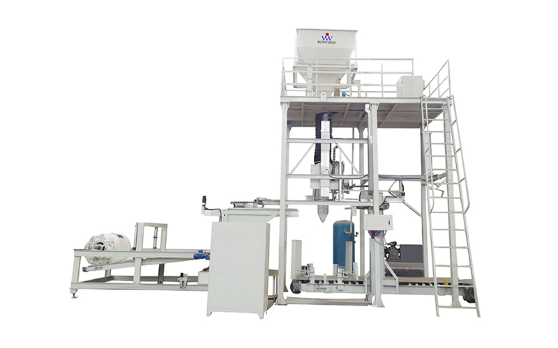 工業(yè)鹽全自動(dòng)噸袋包裝機功能特點(diǎn)與工作流程