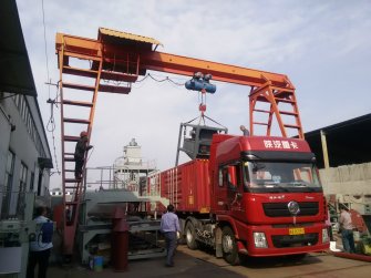 湖南湘輝全自動(dòng)包裝機及配料系統裝車(chē)發(fā)貨